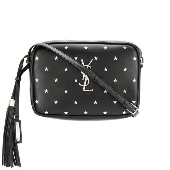 Saint Laurent Medium Lou Star Print Camera Bag - Picture 6 of 6